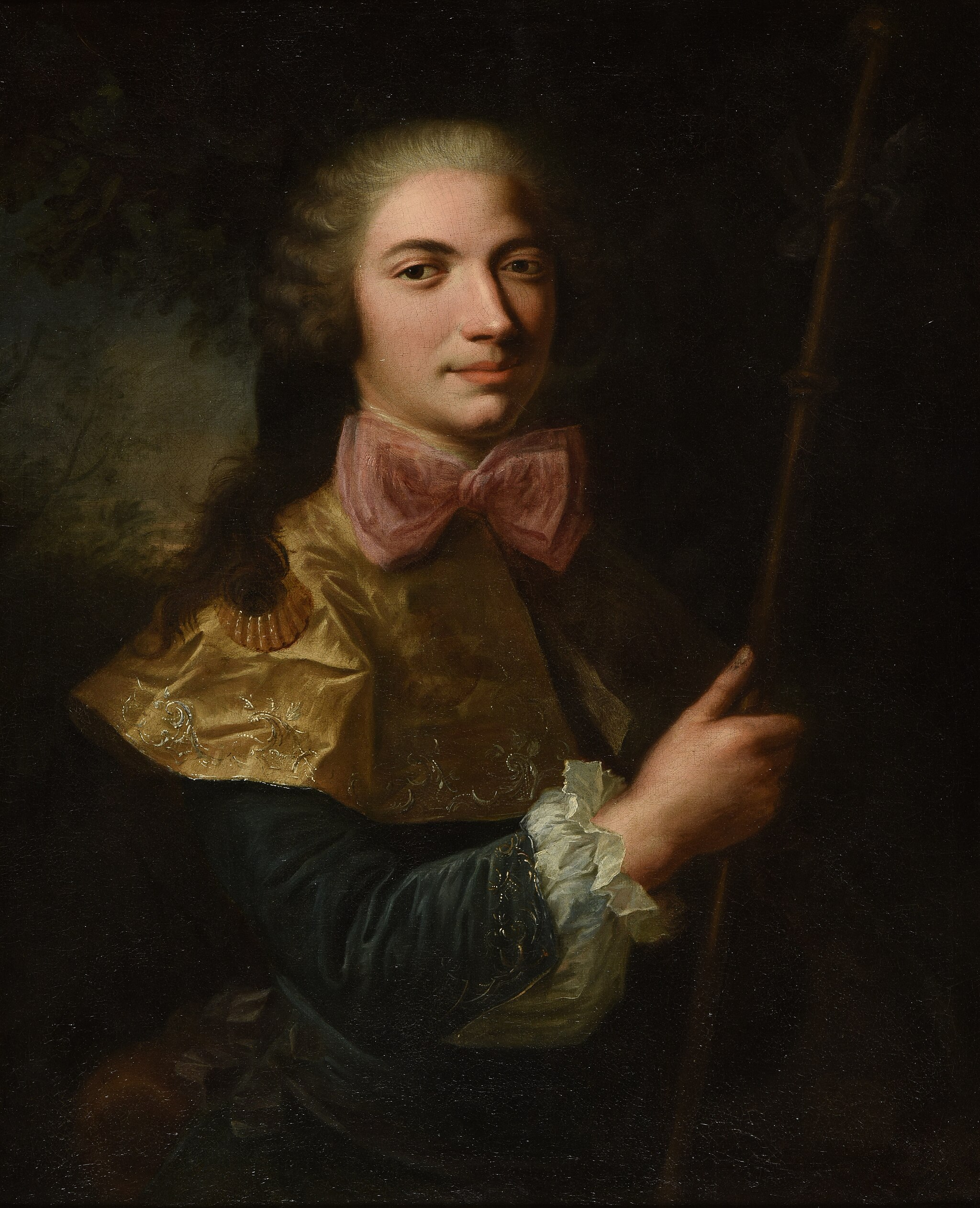 Gentilhomme en costume de pénitent de Saint-Jacques